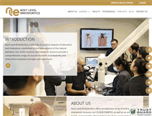Tablet Screenshot of nextlevelendodontics.com